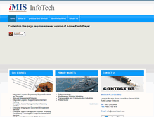 Tablet Screenshot of imis-infotech.com